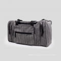 Gray Canvas Oversized Travel Bag